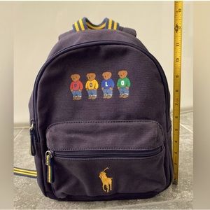 Vintage Ralph Lauren Polo Teddy Bears Mini backpack
